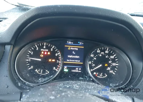 2018 Nissan Rogue S из США, поврежденный, VIN KNMAT2MV7JP586492